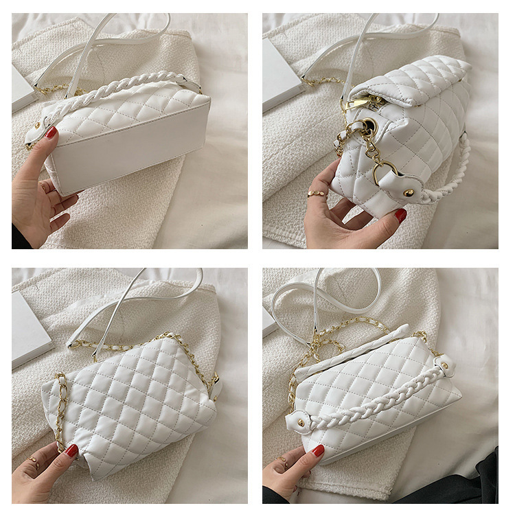 Red Wedding Bag Bridal Bag Diamond Pattern Bag Women's Bag Mother Bag 2020 New Engagement wedding Bag