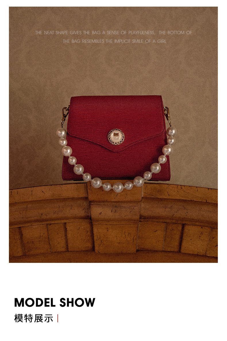 bag Red Bride Wedding Bag Women 2021 Autumn and Winter New Fashion wedding Bag bag Red Bride Wedding Bag Women 2021 Autumn and Winter New Fashion wedding Bag