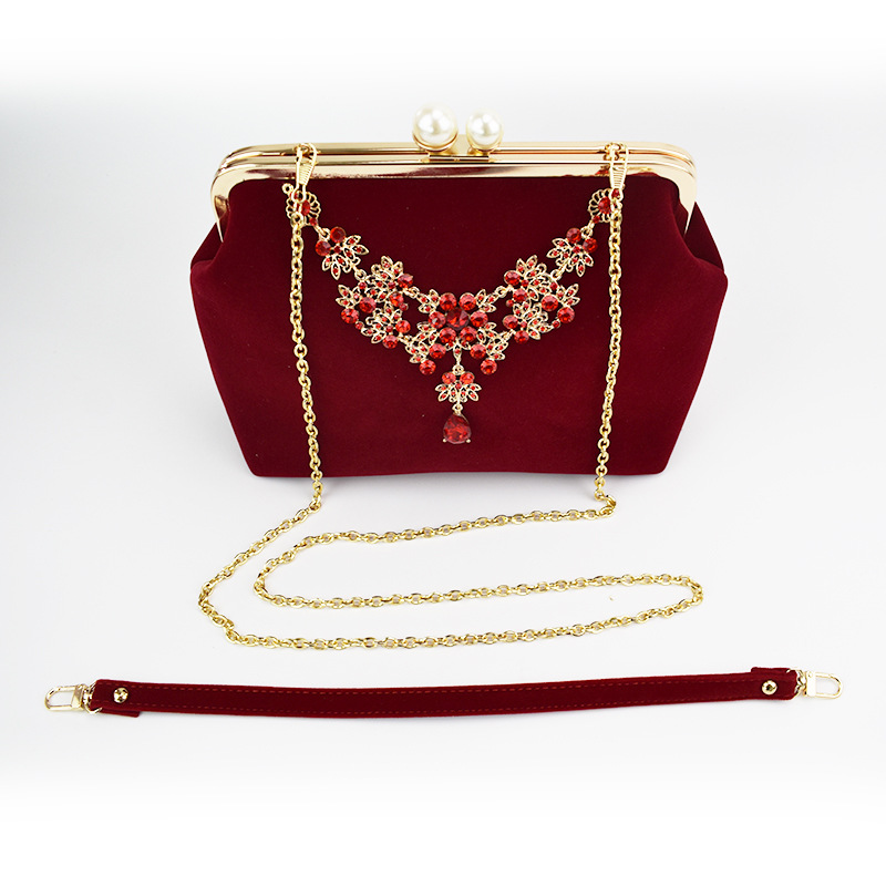 wedding Bag 2020 New Wedding Bag Bridal Bags Dress Garment Bag Large Capacity Bag Wedding Dinner Party Bag Pearl Bag