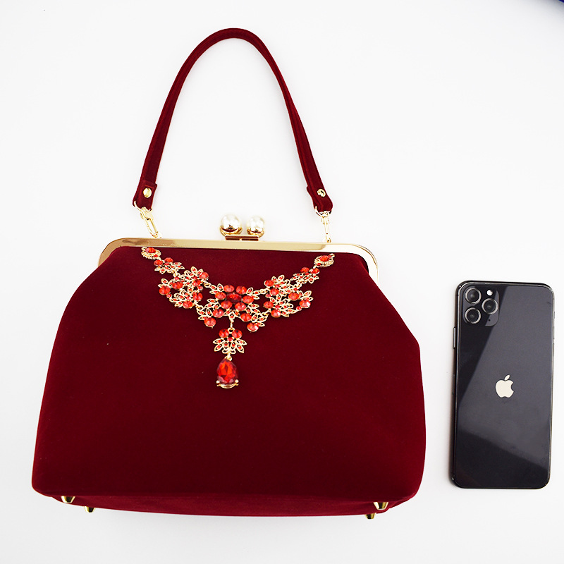 wedding Bag 2020 New Wedding Bag Bridal Bags Dress Garment Bag Large Capacity Bag Wedding Dinner Party Bag Pearl Bag