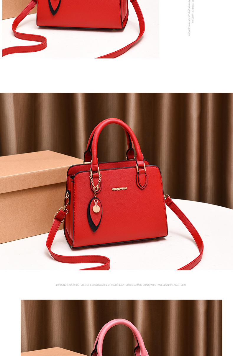 Red Wedding Bag Bridal Bag Women's Bag Mother 2020 New Handbag for Middle-Aged wedding Bag