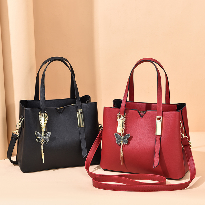 Red Wedding Bag Middle-Aged Mother Bag Female 2021 New Trendy Bride wedding Bag