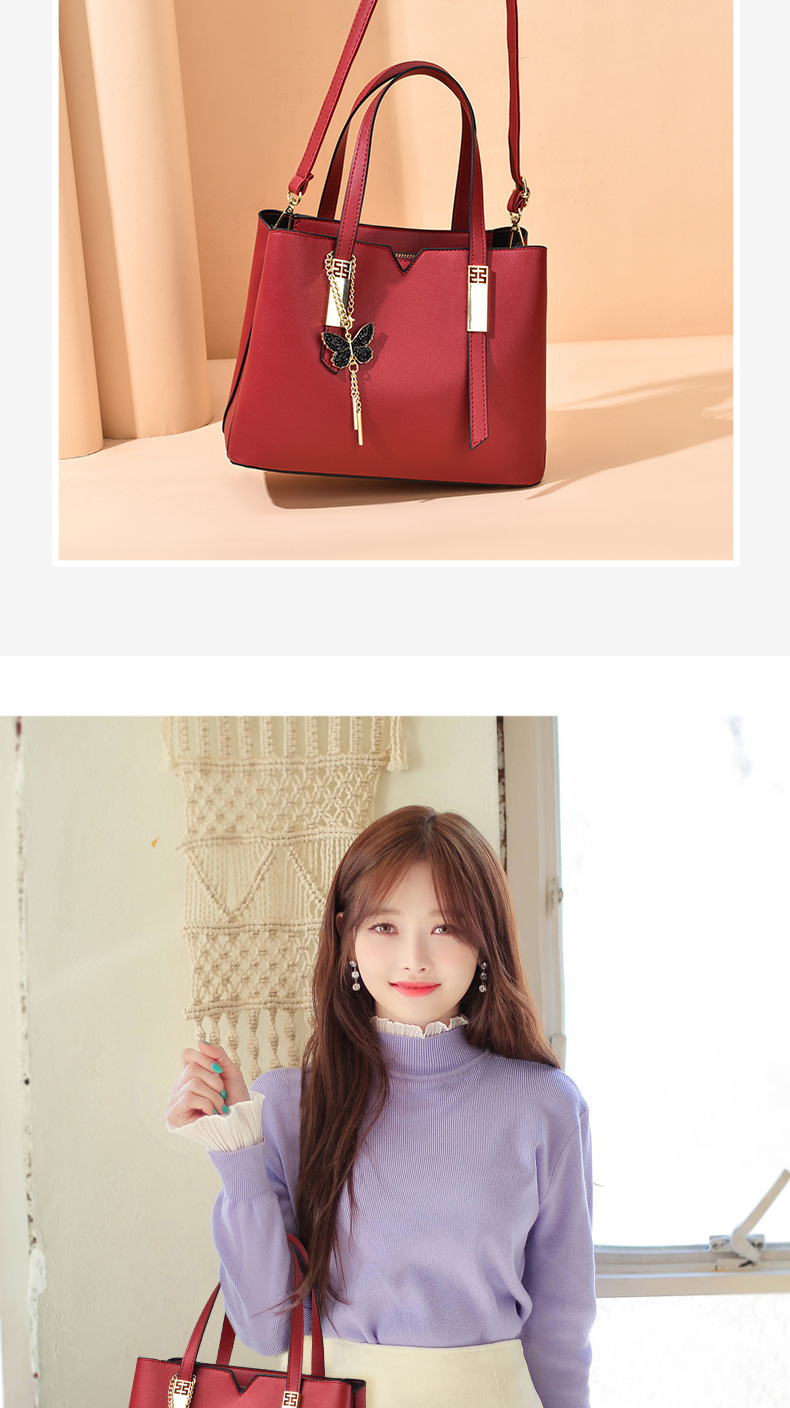 Red Wedding Bag Middle-Aged Mother Bag Female 2021 New Trendy Bride wedding Bag