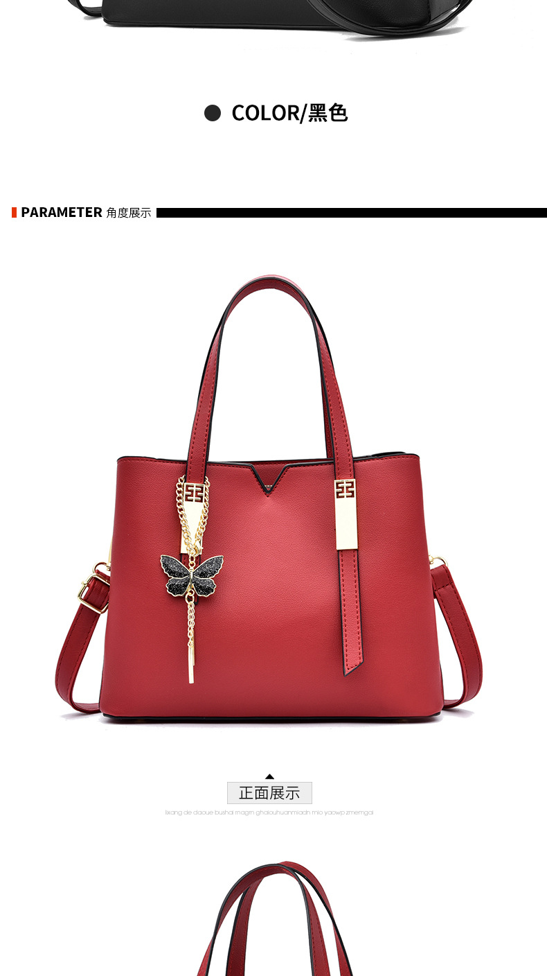 Red Wedding Bag Middle-Aged Mother Bag Female 2021 New Trendy Bride wedding Bag