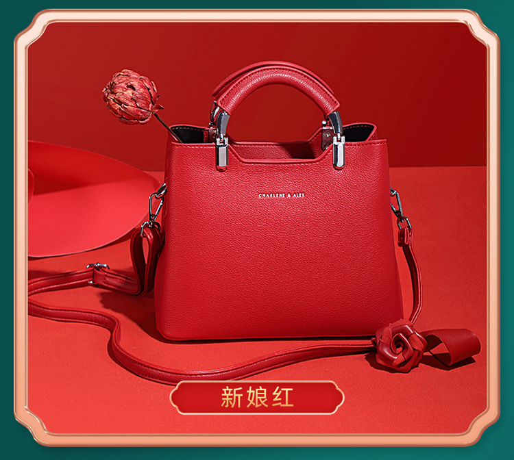 wedding Bag  Wedding Bag Fashion Portable Fashion Pu Women's Bag Elegant Crossbody Shoulder 8651