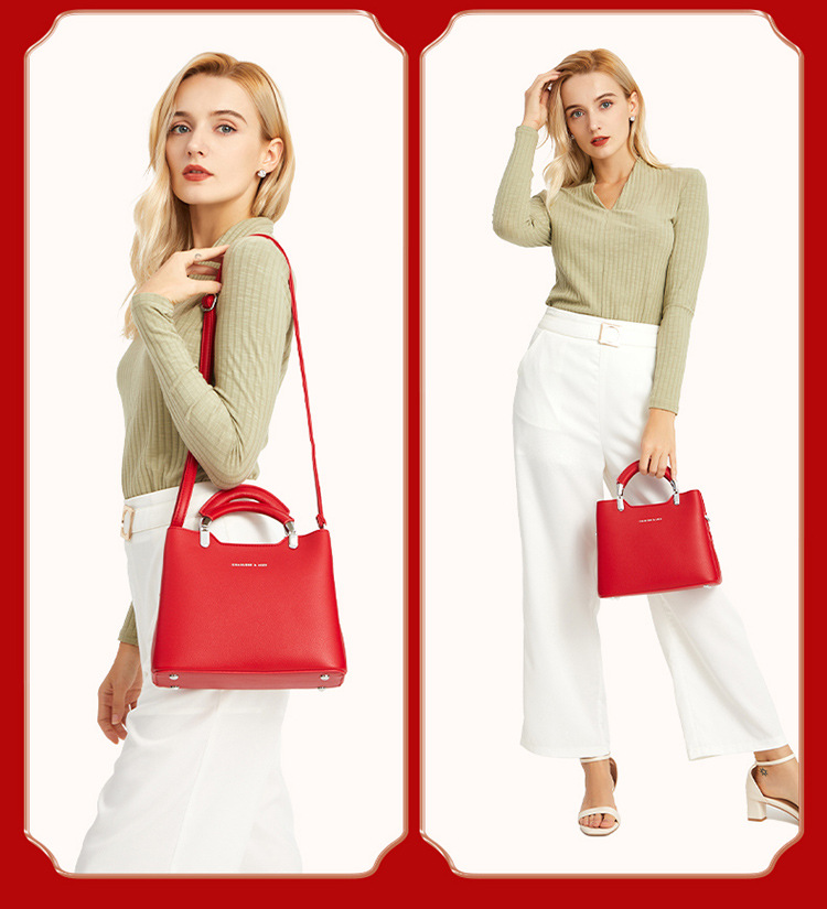 wedding Bag  Wedding Bag Fashion Portable Fashion Pu Women's Bag Elegant Crossbody Shoulder 8651