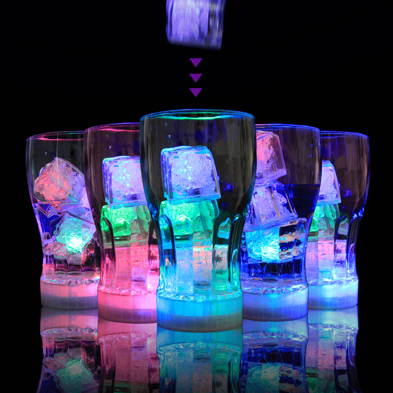 KTV bar luminous ice Luminous Toys into the Water Subjects bright LED colorful Ice Water Induction ice manufacturers KTV bar luminous ice Luminous Toys into the Water Subjects bright LED colorful Ice Water Induction ice manufacturers