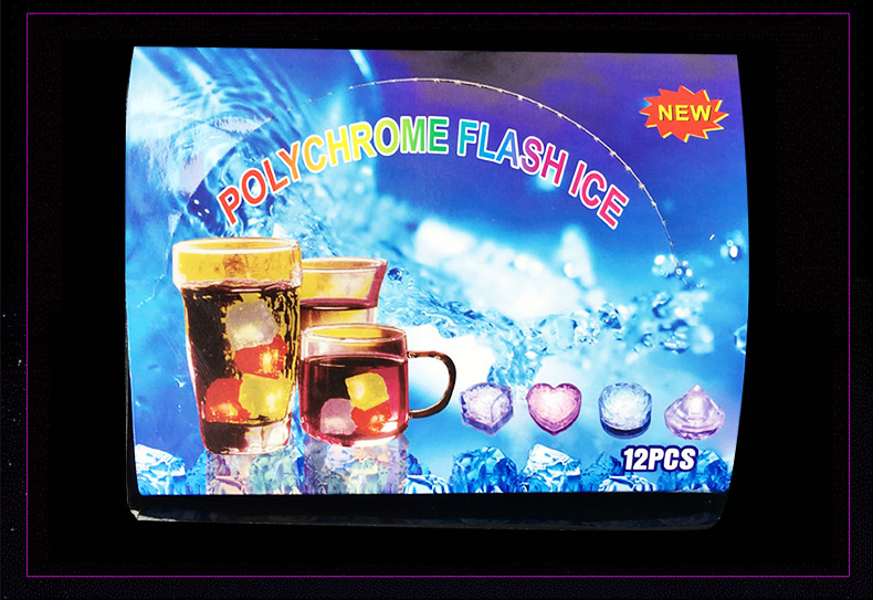 KTV bar luminous ice Luminous Toys into the Water Subjects bright LED colorful Ice Water Induction ice manufacturers KTV bar luminous ice Luminous Toys into the Water Subjects bright LED colorful Ice Water Induction ice manufacturers