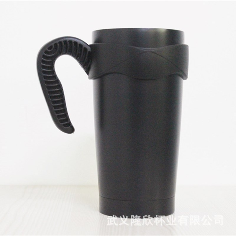 Wide Mouth Cup Saucer 20Oz30Oz Large Ice Cup Cup Set Car Cup Holder New Style Colorful Handle Wide Mouth Cup Saucer 20Oz30Oz Large Ice Cup Cup Set Car Cup Holder New Style Colorful Handle