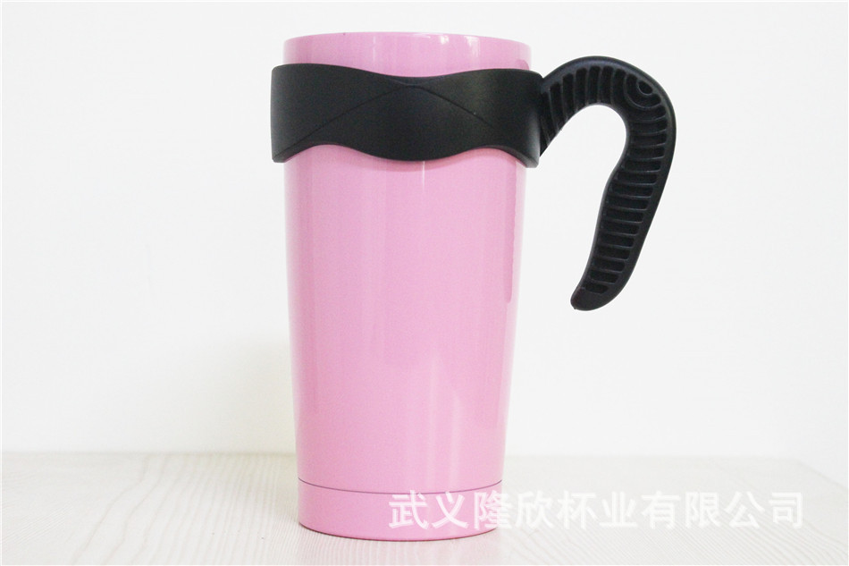 Wide Mouth Cup Saucer 20Oz30Oz Large Ice Cup Cup Set Car Cup Holder New Style Colorful Handle Wide Mouth Cup Saucer 20Oz30Oz Large Ice Cup Cup Set Car Cup Holder New Style Colorful Handle