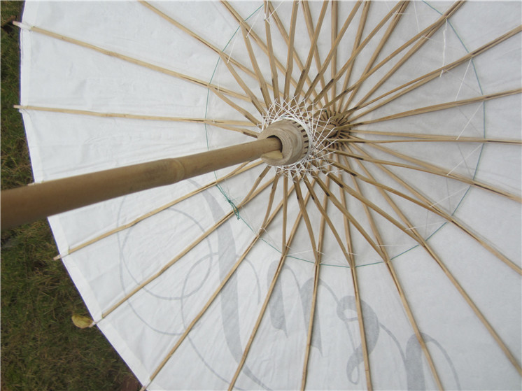 Spot Goods Craft Umbrella Foreign Popular Wedding Paper Umbrella Thank You Just Married Mr Mrs