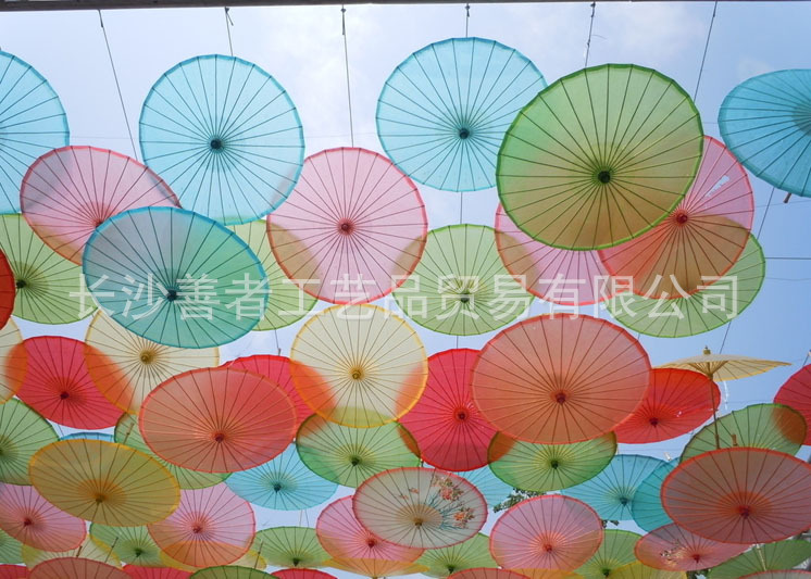 Spot Goods Craft Umbrella Foreign Popular Wedding Paper Umbrella Thank You Just Married Mr Mrs