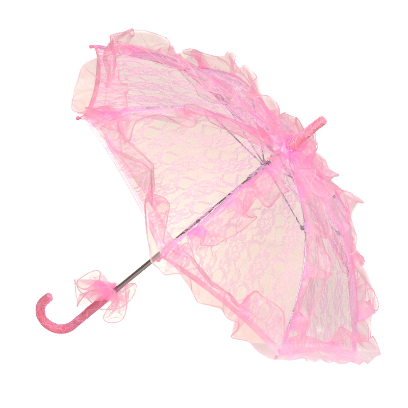 Amazon Wedding Supplies Bride Umbrella Color Craft Lace Lace Umbrella Sun Umbrella Stage Props Children&#039;s Umbrella