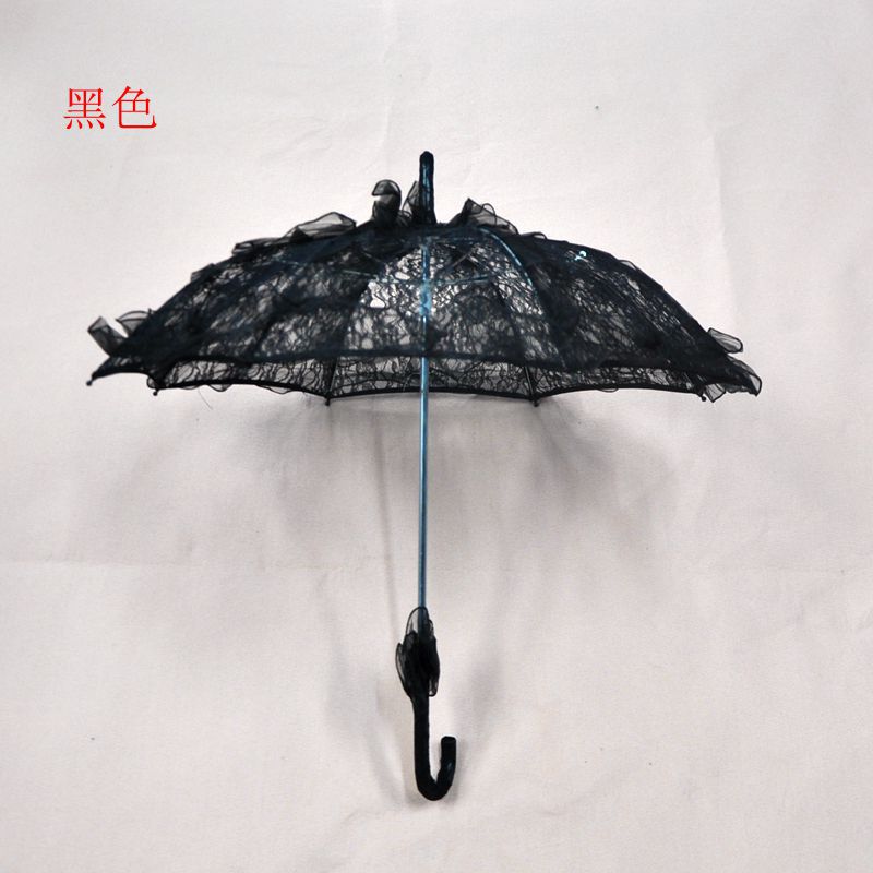 Amazon Wedding Supplies Bride Umbrella Color Craft Lace Lace Umbrella Sun Umbrella Stage Props Children's Umbrella