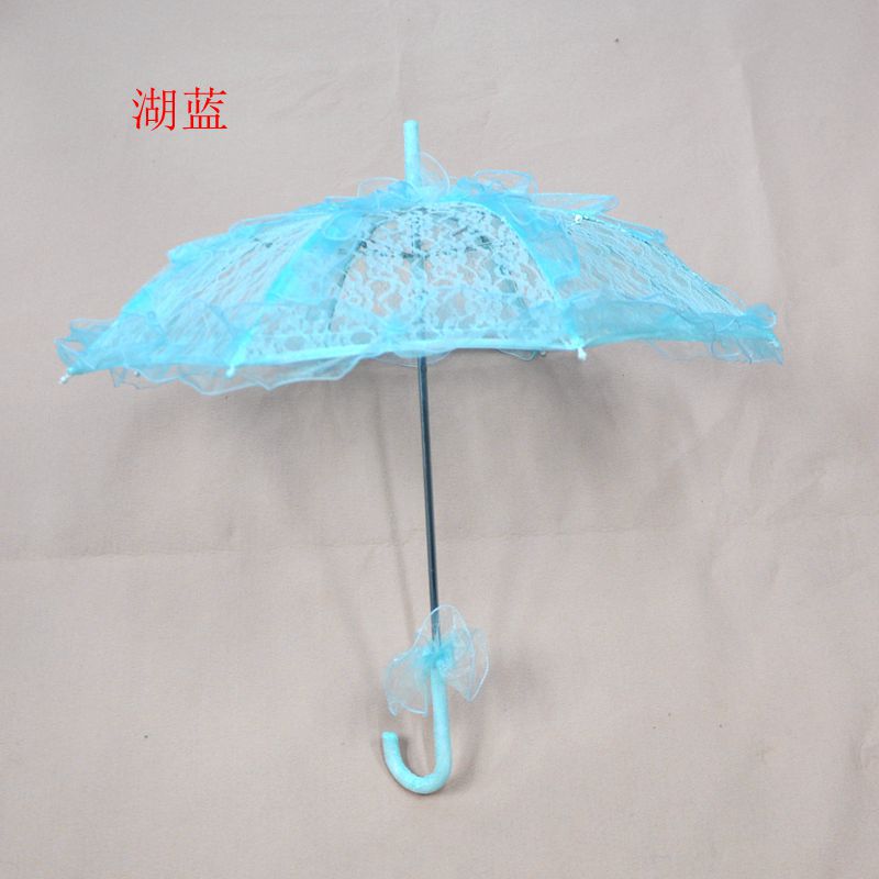 Amazon Wedding Supplies Bride Umbrella Color Craft Lace Lace Umbrella Sun Umbrella Stage Props Children's Umbrella