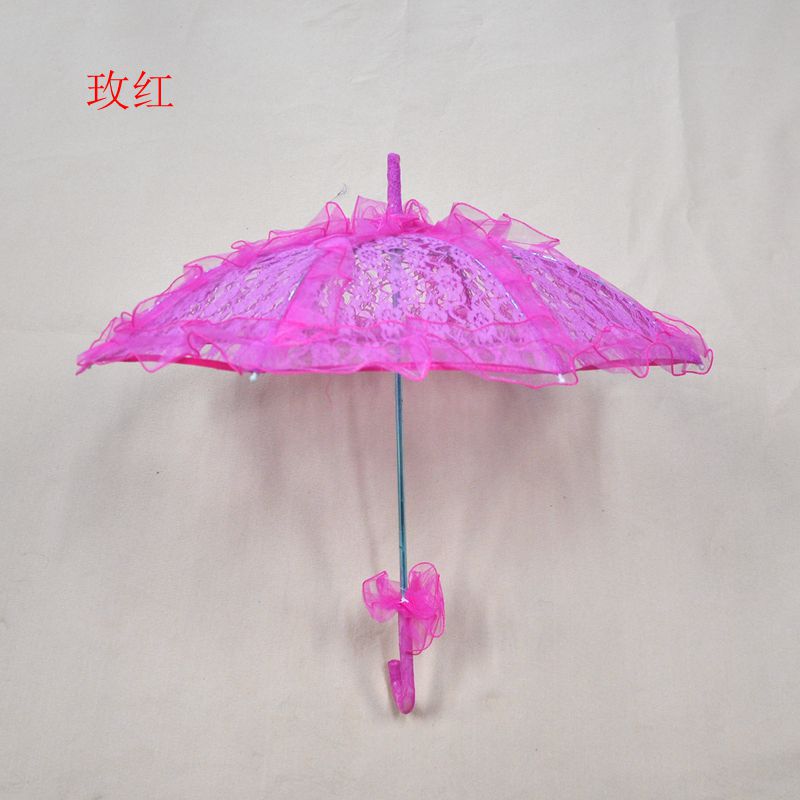 Amazon Wedding Supplies Bride Umbrella Color Craft Lace Lace Umbrella Sun Umbrella Stage Props Children's Umbrella