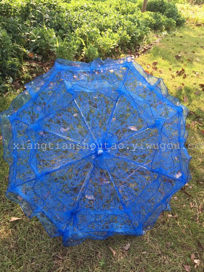 Children's Lace Photography Wedding Dress Photographic Studio Props Princess Umbrella Dance Umbrella Performance Children's Lace Photography Wedding Dress Photographic Studio Props Princess Umbrella Dance Umbrella Performance