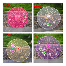 Tianyun Craft Umbrella Wholesale Photography Wedding Props Ceiling Decoration Dancing Handmade Umbrella Classical Silk Cloth Dance Umbrella