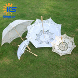 Wedding lace craft umbrella lace white bride umbrella photography props Wedding supplies wholesale