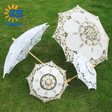 Wedding lace craft umbrella lace white bride umbrella photography props Wedding supplies wholesale