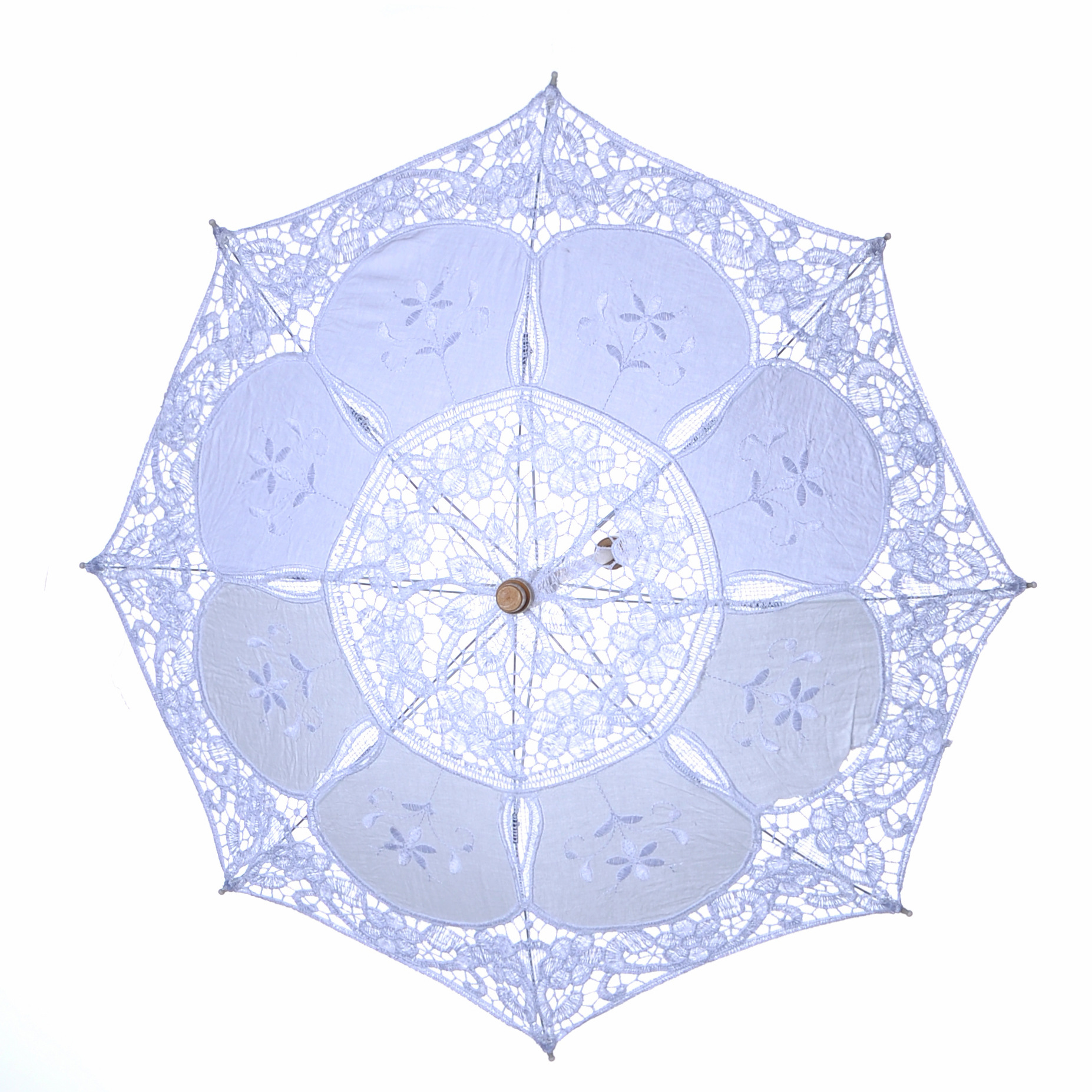 Wedding lace craft umbrella lace white bride umbrella photography props Wedding supplies wholesale