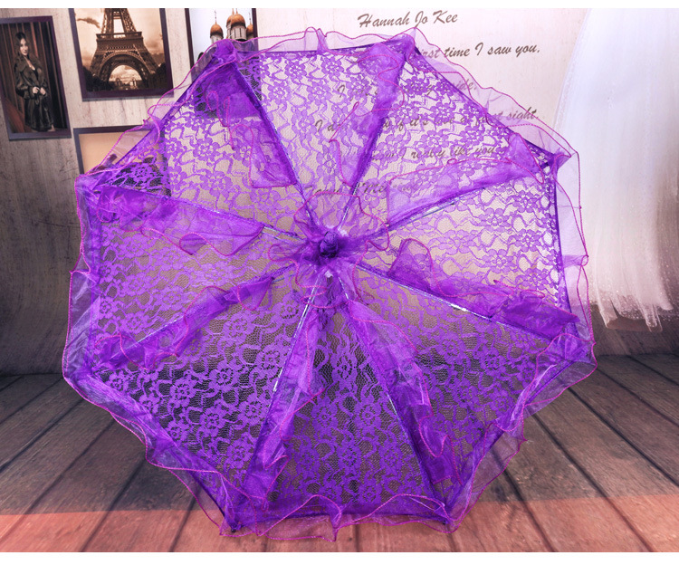 Lace Umbrella Small European Wedding Bride Wedding Umbrella Wedding Decoration Umbrella Craft Umbrella Wedding Umbrella