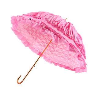 Manufacturer wedding umbrella long handle bright red bride umbrella lovely princess lace umbrella a surrogate hair Manufacturer wedding umbrella long handle bright red bride umbrella lovely princess lace umbrella a surrogate hair