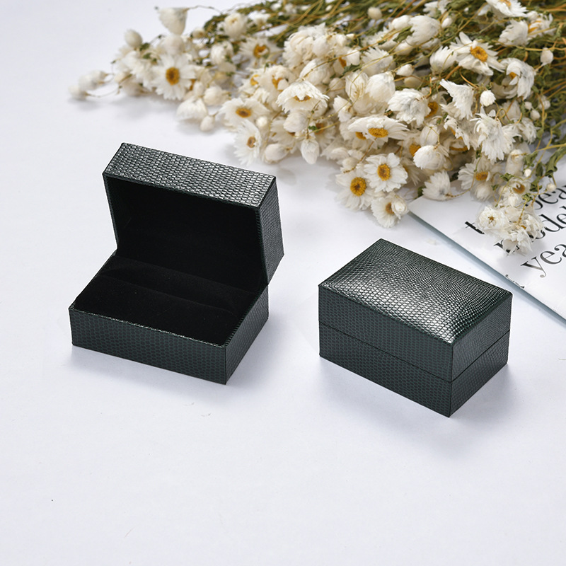 New High-Grade Ring Box Necklace Box Bracelet Earrings Jewelry Jewelry Box PU Leather Jewelry Jewelry Box