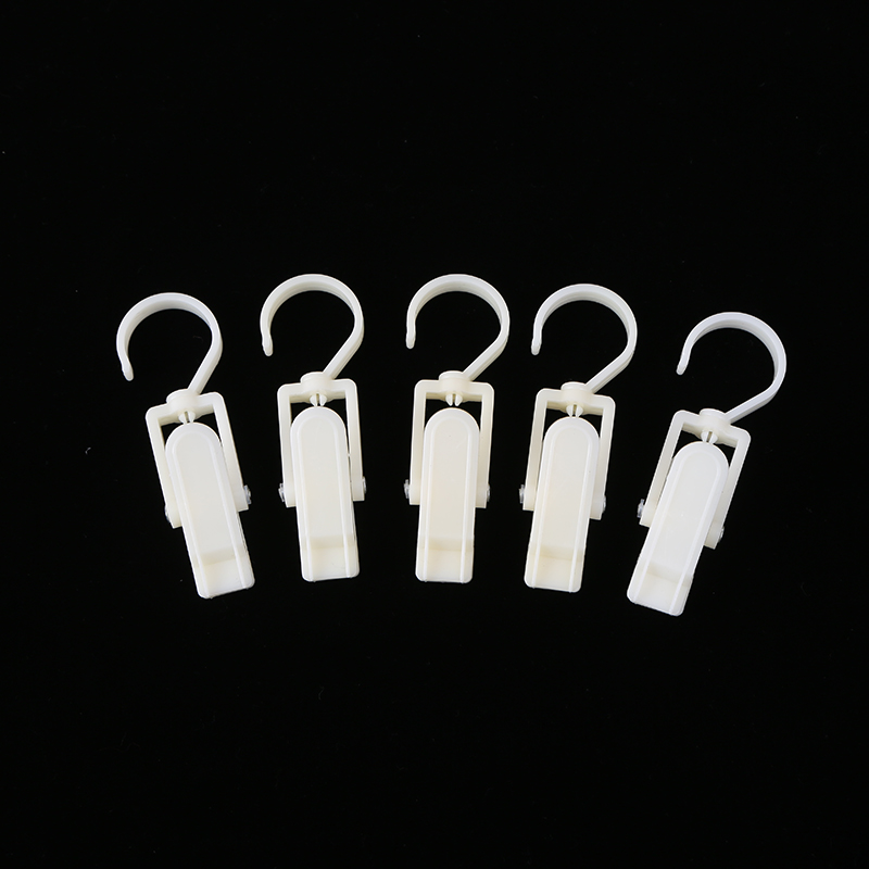Rotatable Plastic Hook Plastic Clip Curtain Clip Hat Clip Shoes Clip Cloth Clip Factory Direct Sales