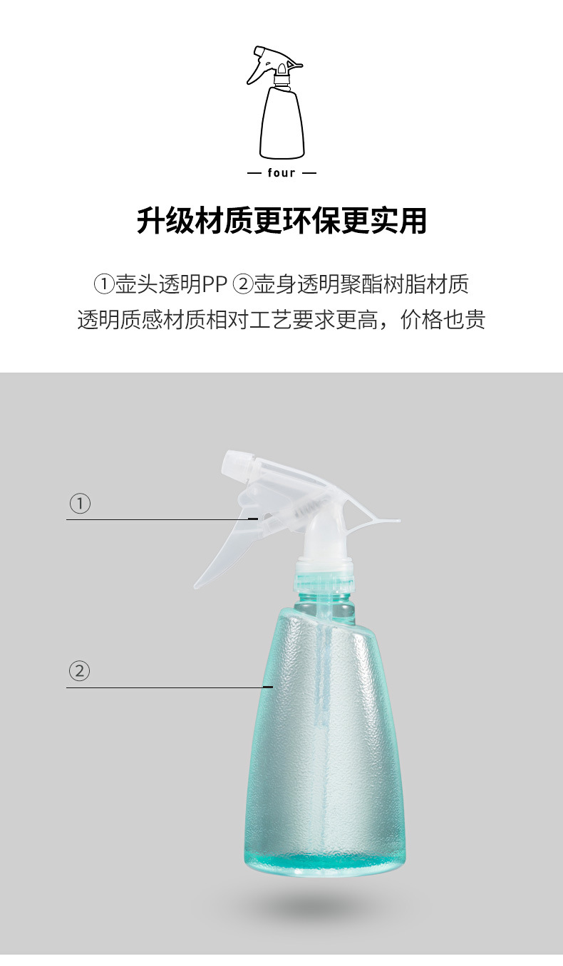 Plastic sprayer Bottle Gardening Household Hand Pinch Pot Pneumatic Sprayer Small Pressure Sprinkling Can Plastic sprayer Bottle Gardening Household Hand Pinch Pot Pneumatic Sprayer Small Pressure Sprinkling Can