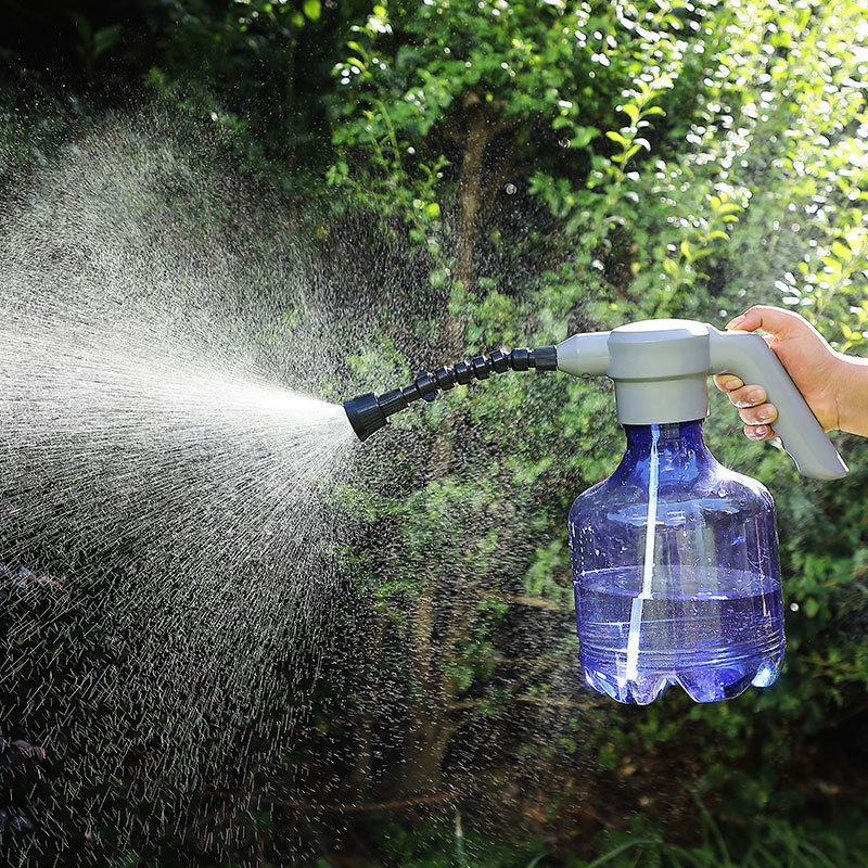 Electric Sprinkling Can Household Watering Gardening Watering Pot Small Sprayer Automatic Plastic sprayer