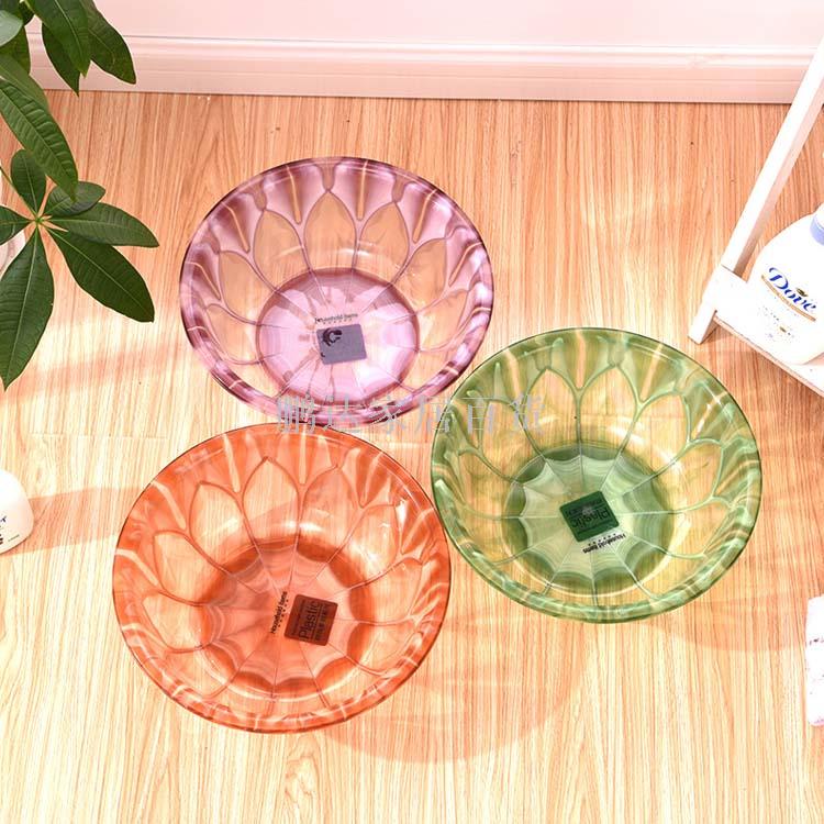 The new plastic basin of the basin of the basin with a thick color basin is popular in Europe and America.