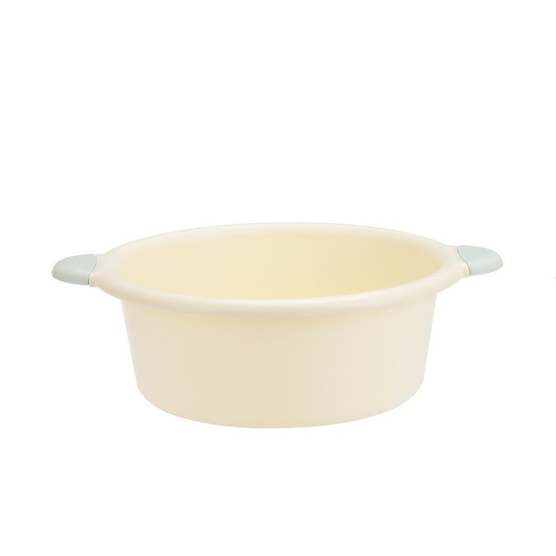 Children Washbasin Plastic Basin Baby Butt Washing Small Basin Household Large Size Thickened Cartoon Feet-Washing Basin Laundry Basin