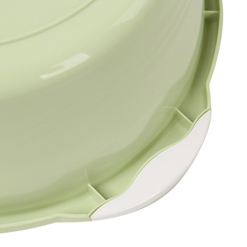 Household washbasin plastic basin large thickened round washbasin scrub basin foot basin floor stand small basin