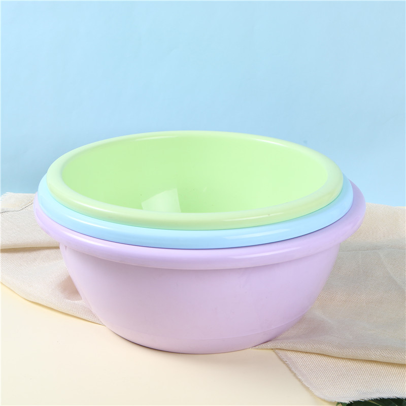 Simple Plastic Wash-Basin with Household Toilet Washbasin Yi Laundry Basin Plastic Basin