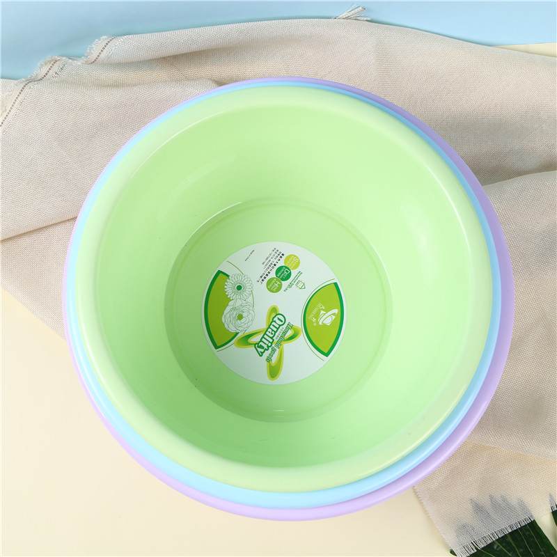 Simple Plastic Wash-Basin with Household Toilet Washbasin Yi Laundry Basin Plastic Basin