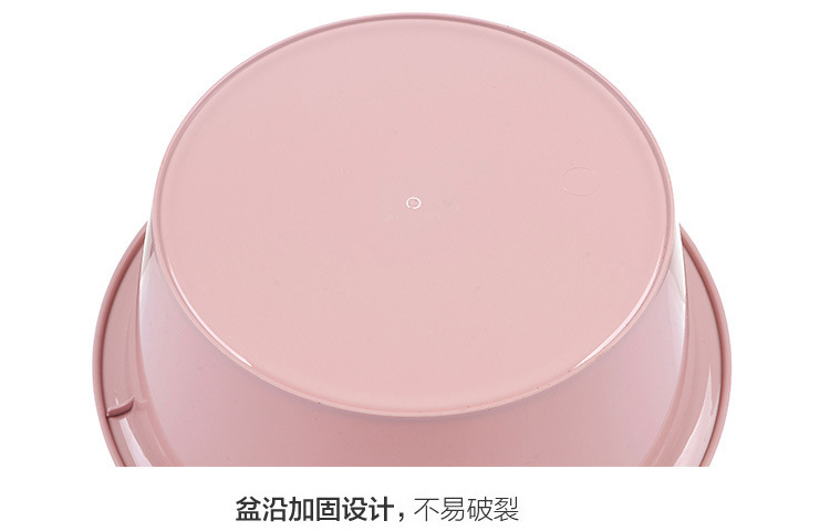 Plastic Washbasin Baby Basin Advertising Gift Thickened Plastic Basin Student Basin Feet-Washing Basin Logo Customization