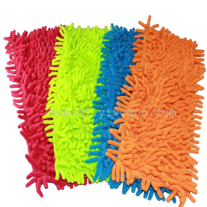Yiwu factory wholesale new chenille MOP absorbent and fast dry MOP of soft cheapest daily necessities