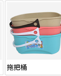 Mop Bucket Rotating Mop Mop Household Lazy Double Drive Spin-Dry Hand Wash-Free Mop Bucket Wholesale