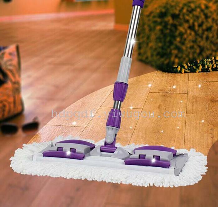 Factory wholesale mop 360 degree rotating mop clip towel clamp type mop mop flat wooden floor mop Factory wholesale mop 360 degree rotating mop clip towel clamp type mop mop flat wooden floor mop