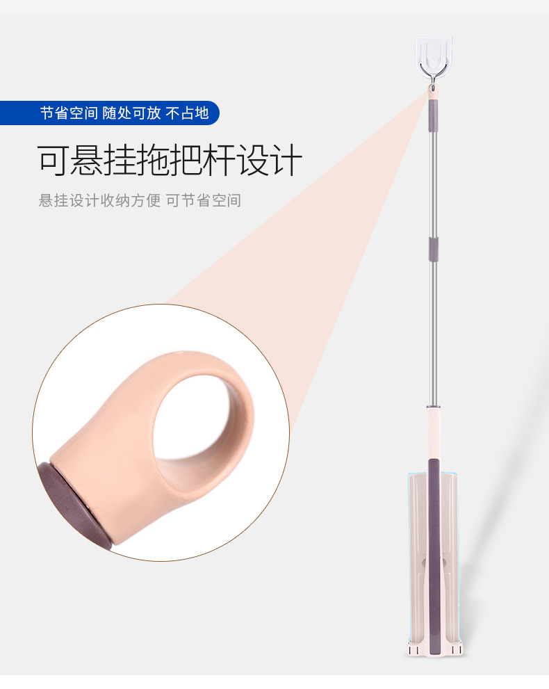 Wash by hand self-filter plate mop 3545cm without touching self-squeeze mop scratch happy mop lazy mop Wash by hand self-filter plate mop 3545cm without touching self-squeeze mop scratch happy mop lazy mop