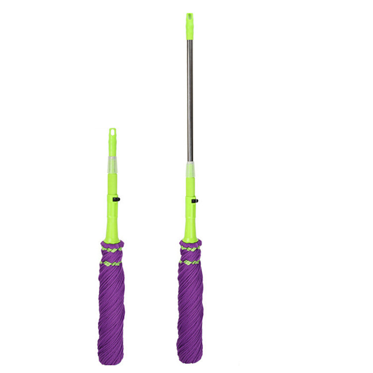 The Mop self - twist water rotary wash to stainless steel telescopic household water absorption lazy drag Mop to both dry and wet