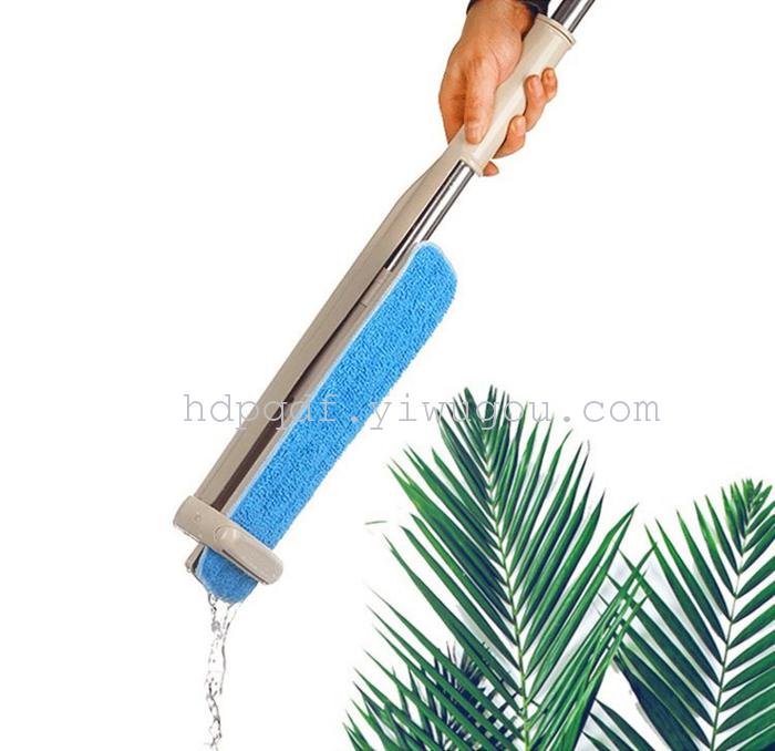 The new lazy free hand wash self-cleaning support handle stainless steel rod rotation drag plate free left Jishui mop The new lazy free hand wash self-cleaning support handle stainless steel rod rotation drag plate free left Jishui mop