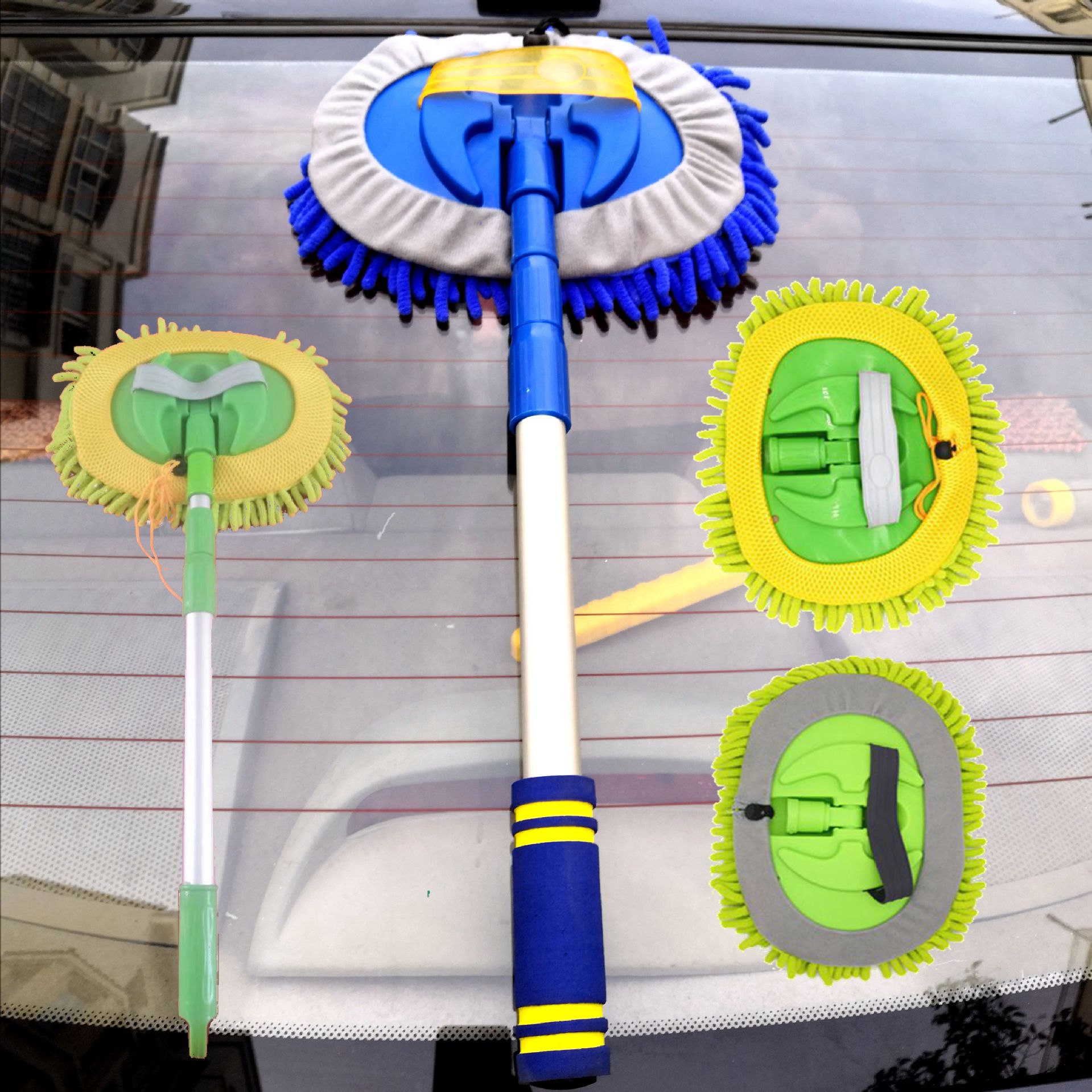Multifunctional Chenille Car Dust Remover High-End Rotating Car Wash Mop Milk Silk Car Wash Brush Factory Direct Sales Multifunctional Chenille Car Dust Remover High-End Rotating Car Wash Mop Milk Silk Car Wash Brush Factory Direct Sales