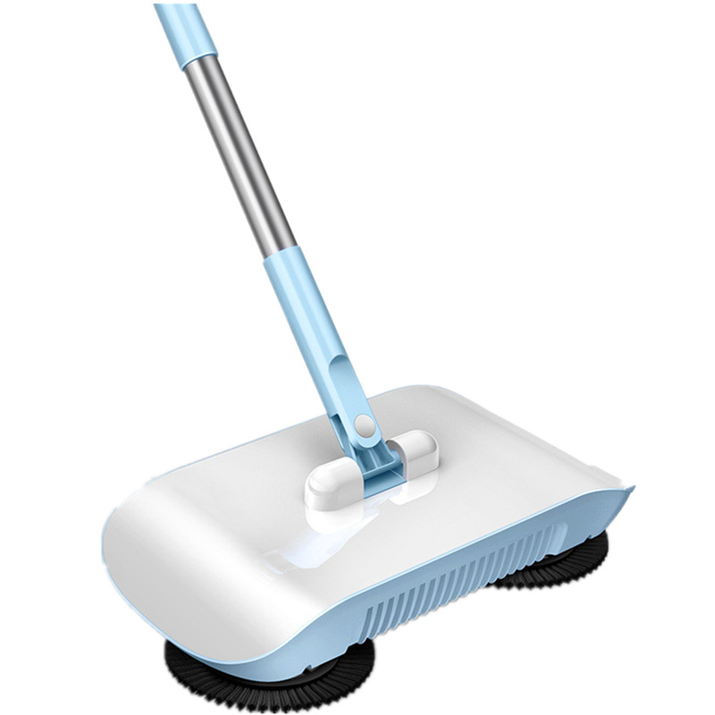 Wanben  Push-Type Sweeping Machine Household Broom Dustpan Mop Machine Gift Mop Sweeper