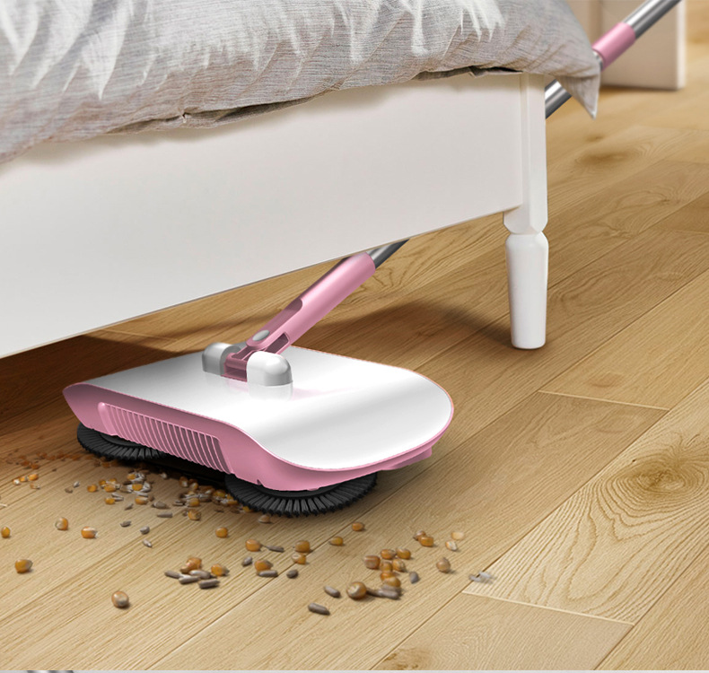 Wanben Push-Type Sweeping Machine Household Broom Dustpan Mop Machine Gift Mop Sweeper Wanben Push-Type Sweeping Machine Household Broom Dustpan Mop Machine Gift Mop Sweeper
