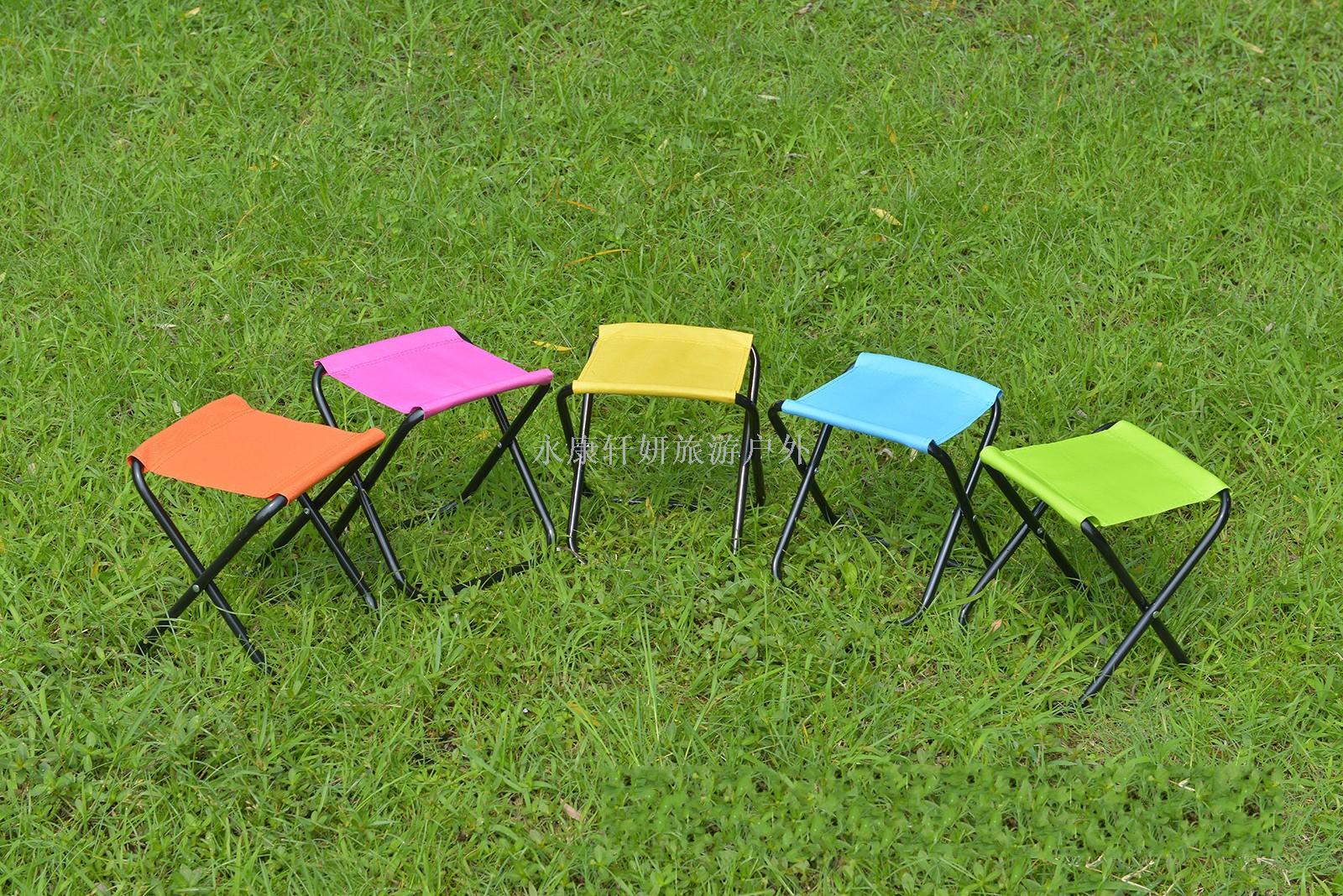 Outdoor chair camping horse stool folding stool fishing stool small folding stool