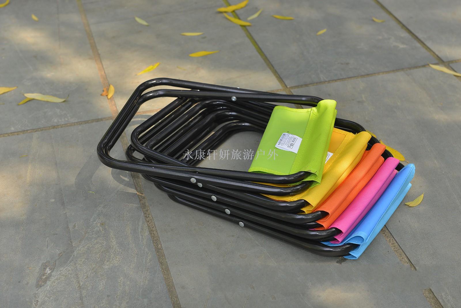 Outdoor chair camping horse stool folding stool fishing stool small folding stool