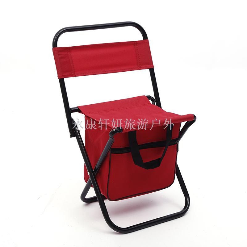 Small folding chair outdoor camping chair backrest sketching chair fishing chair folding stool small by backpack stool