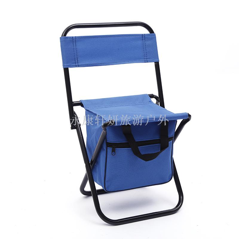 Small folding chair outdoor camping chair backrest sketching chair fishing chair folding stool small by backpack stool